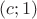 $(c;1)$