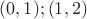 $(0,1);(1,2)$