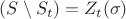 $(S\setminus S_t)=Z_t(\sigma)$