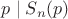 $p\mid S_n(p)$