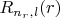 $R_{n_r,l}(r)$