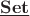 $\underline{\mathbf{Set}}$