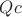 $Qc$