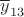$\overline{y}_{13}$