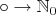 $\circ \to \mathbb N_0$