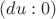 $(du:0)$ $(du:0)$