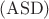 $\mathrm{(ASD)}$