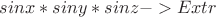 $sinx*siny*sinz->Extr$