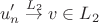 $$u_n'\stackrel{L_2}{\to} v\in L_2$$