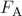 $F_\text{А}$
