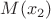 $M(x_2 )$