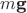 $m\textbf{g}$