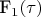 F_1(\tau)