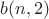 $b(n,2)$
