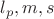$l_p,m,s$