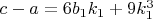 $c-a=6b_1k_1+9k_1^3$