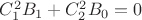 $C_1^2B_1+C_2^2B_0=0$