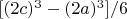$[(2c)^3-(2a)^3]/6$