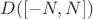 $D([-N,N])$
