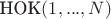 $\text{НОК}(1,...,N)$