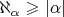 $\aleph_\alpha \geqslant \left\lvert\alpha\right\rvert$