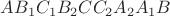 $AB_1C_1B_2CC_2A_2A_1B$
