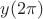 $y(2\pi )$