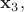 $\bold{x}_3,$