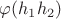 $\varphi(h_1h_2)$