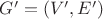 $G'=(V', E')$