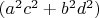 $ (a^2 c^2+b^2 d^2) $