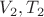 $V_2,T_2$