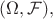 $(\Omega, \mathcal{F}),$ $(\Omega, \mathcal{F}),$