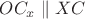 $OC_x \parallel XC$