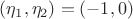 $(\eta_1,\eta_2)=(-1,0)$