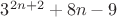 $3^{2n+2}+8n-9$ $3^{2n+2}+8n-9$