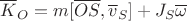 $$\overline K_O=m[\overline{OS},\overline v_S]+J_S\overline\omega$