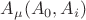 ${A_&micro;}{(A_0,A_i)}$