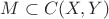 $M\subset C(X, Y) $ $M\subset C(X, Y) $