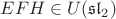 $EFH \in U(\mathfrak{sl}_2)$