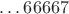 $\ldots 66667$