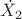 $\dot{X}_2$