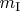 $m_{\text{I}}$