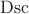 $\operatorname{Dsc}$