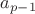 $a_{p-1}$