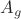 $A_g$