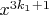 $x^{3k_1 + 1}$