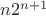 $n2^{n+1}$