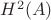 $H^2(A)$