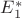 $E_1^*$